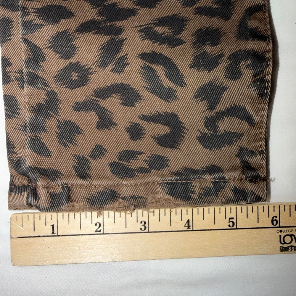 ANIYE BY Leopard Print Skinny Jeans Italy 27 NWT Mob Wife Indie Sleaze Animal - Picture 8 of 11